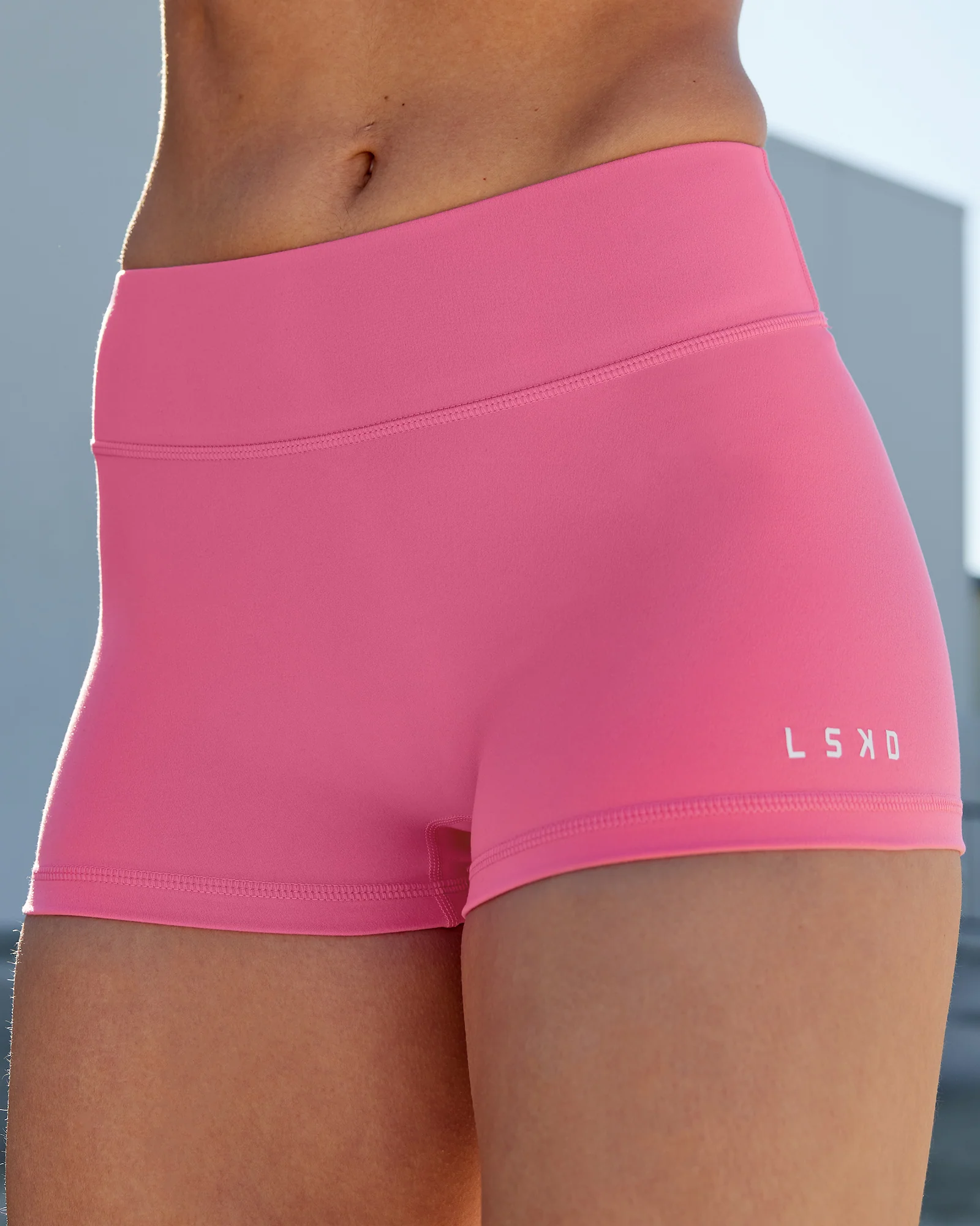 RXD Low-Rise 2" Short - Carmine Rose