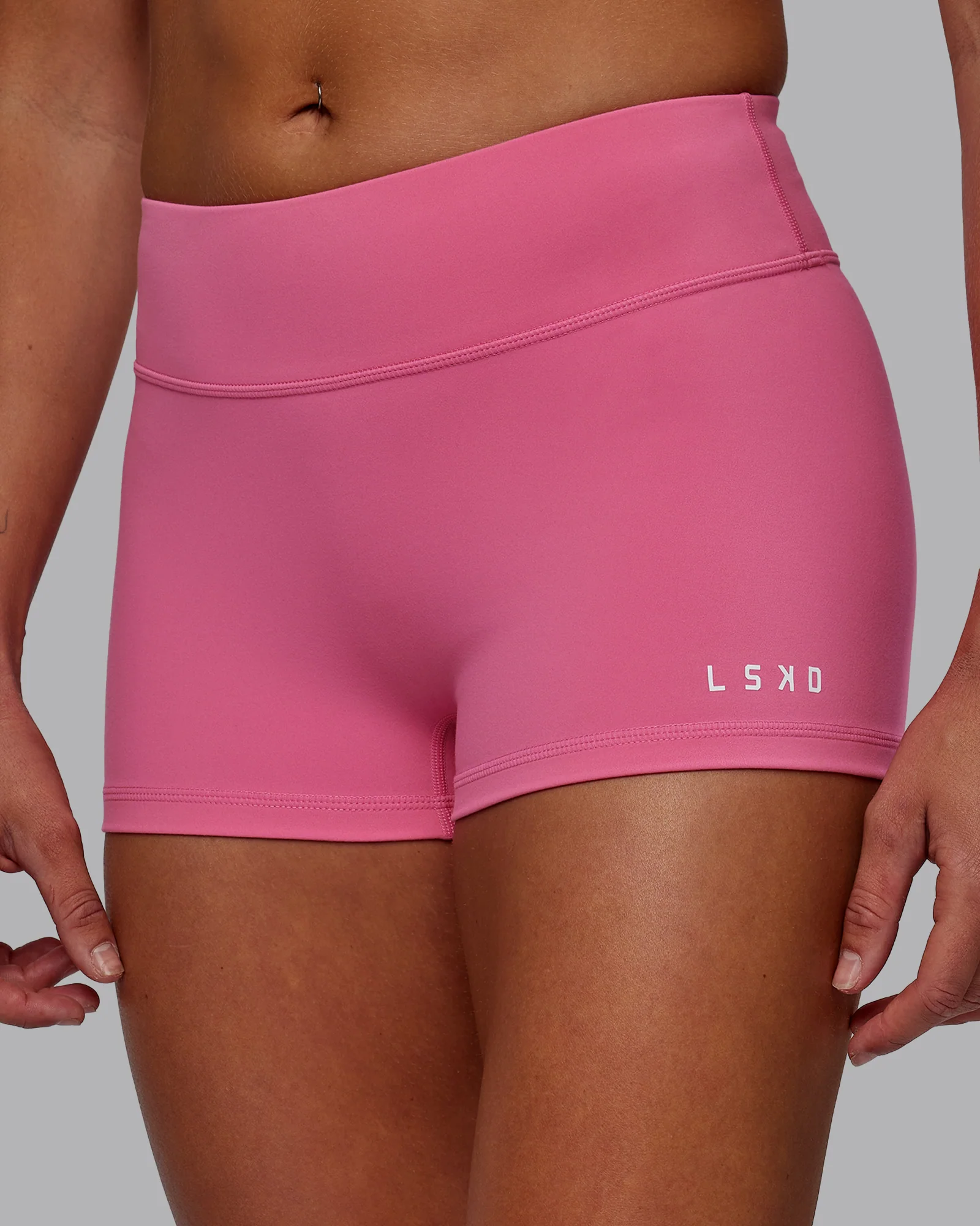 RXD Low-Rise 2" Short - Carmine Rose