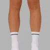 10018-fast-performance-quarter-socks-2.0-white-black-4.webp Fast Performance Quarter Socks 2.0 - White-Black