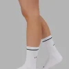 10023-fast-performance-crew-socks-2.0-white-black-2.webp Fast Performance Crew Socks 2.0 - White-Black