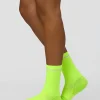 10094-lime-glo-white-s-lime-glo-white-s-variation-1.webp Fast Performance Crew Socks 2.0 - Lime Glo-White