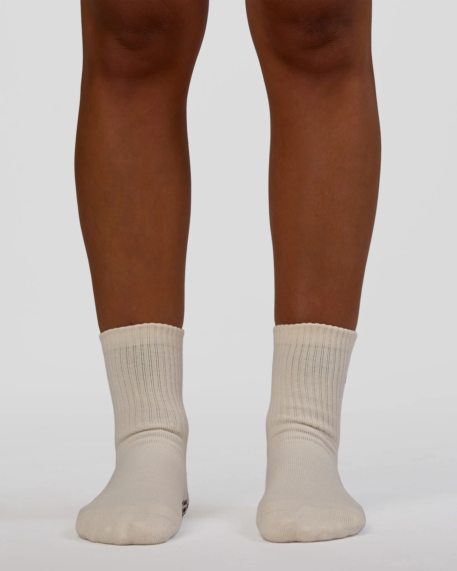 Signal Pilates Crew Grip Socks 2.0 - Off White-Future Navy