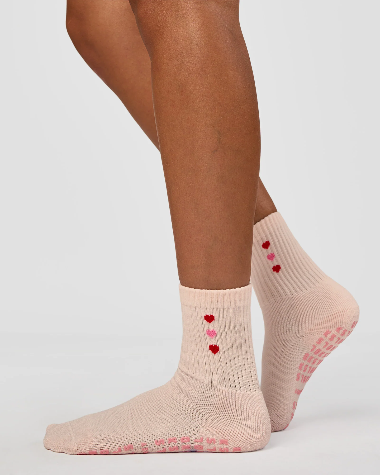 10115-valentines-pilates-grip-socks-candy-pink-flame-1.webp Valentines Pilates Grip Socks - Candy Pink-Flame