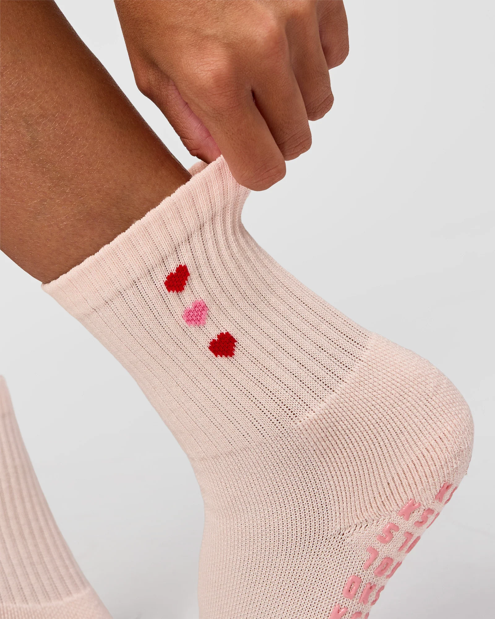 10115-valentines-pilates-grip-socks-candy-pink-flame-5.webp Valentines Pilates Grip Socks - Candy Pink-Flame