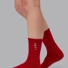 10123-signal-crew-pilates-grip-sock-cherry-lacquer-marshmallow-3.webp Signal Crew Pilates Grip Sock - Cherry Lacquer-Marshmallow