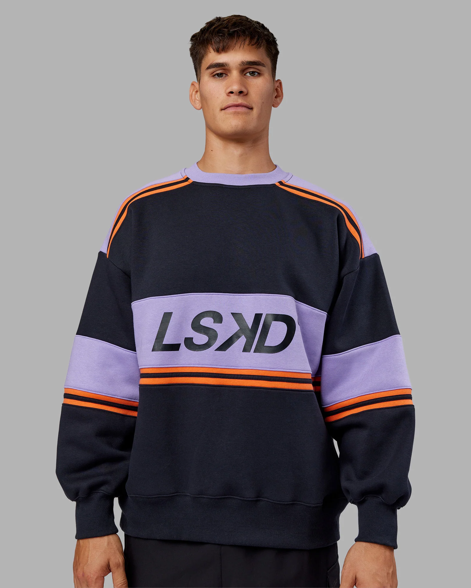 1013-a-team-sweater-oversize-caviar-violet-ray-3.webp A-Team Sweater Oversize - Caviar-Violet Ray