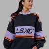 1013-a-team-sweater-oversize-caviar-violet-ray-5.webp A-Team Sweater Oversize - Caviar-Violet Ray