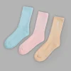 10159-signal-crew-socks-3-pack-pastel-blue-pink-orange-5.webp Signal Crew Socks 3 Pack - Pastel-Blue-Pink-Orange