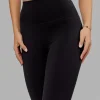 Elixir Ultra High-Rise 3/4 Legging - Black