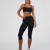 Rep Ultra High-Rise 3/4 Legging Pockets - Black-Black