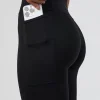 Rep Ultra High-Rise 3/4 Legging Pockets - Black-Black