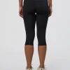 Rep Ultra High-Rise 3/4 Legging Pockets - Black-Black