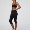 Rep Ultra High-Rise 3/4 Legging Pockets - Black-Black