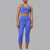 Elixir Ultra High-Rise 3/4 Legging Pockets - Baja Blue