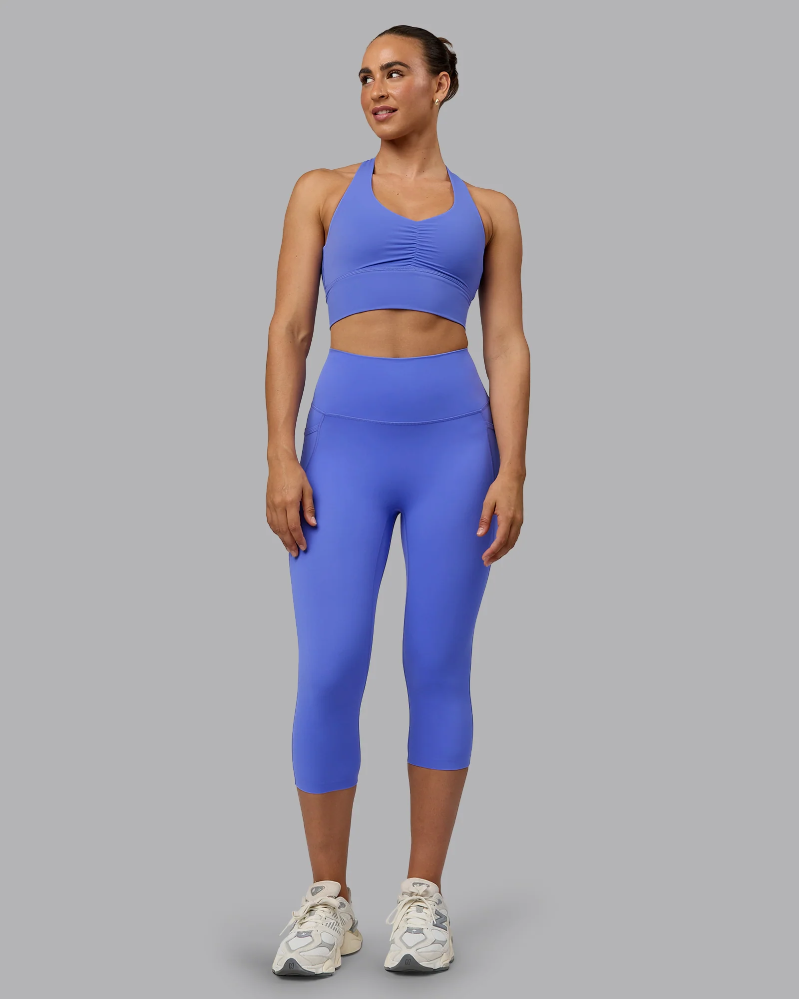 Elixir Ultra High-Rise 3/4 Legging Pockets - Baja Blue