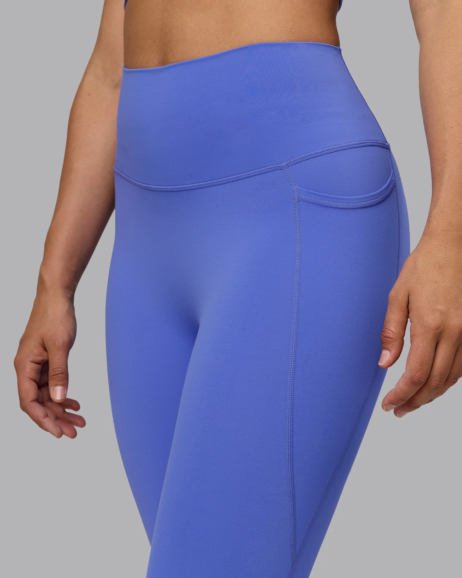 Elixir Ultra High-Rise 3/4 Legging Pockets - Baja Blue