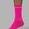 1024-fast-performance-crew-socks-neon-pink-white-5.webp Fast Performance Crew Socks - Neon Pink-White