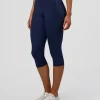 Fusion Ultra High-Rise 3/4 Legging Pockets - Future Navy
