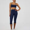 Fusion Ultra High-Rise 3/4 Legging Pockets - Future Navy