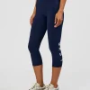 Rep Ultra High-Rise 3/4 Legging Pockets - Future Navy-White