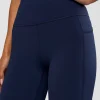 Rep Ultra High-Rise 3/4 Legging Pockets - Future Navy-White