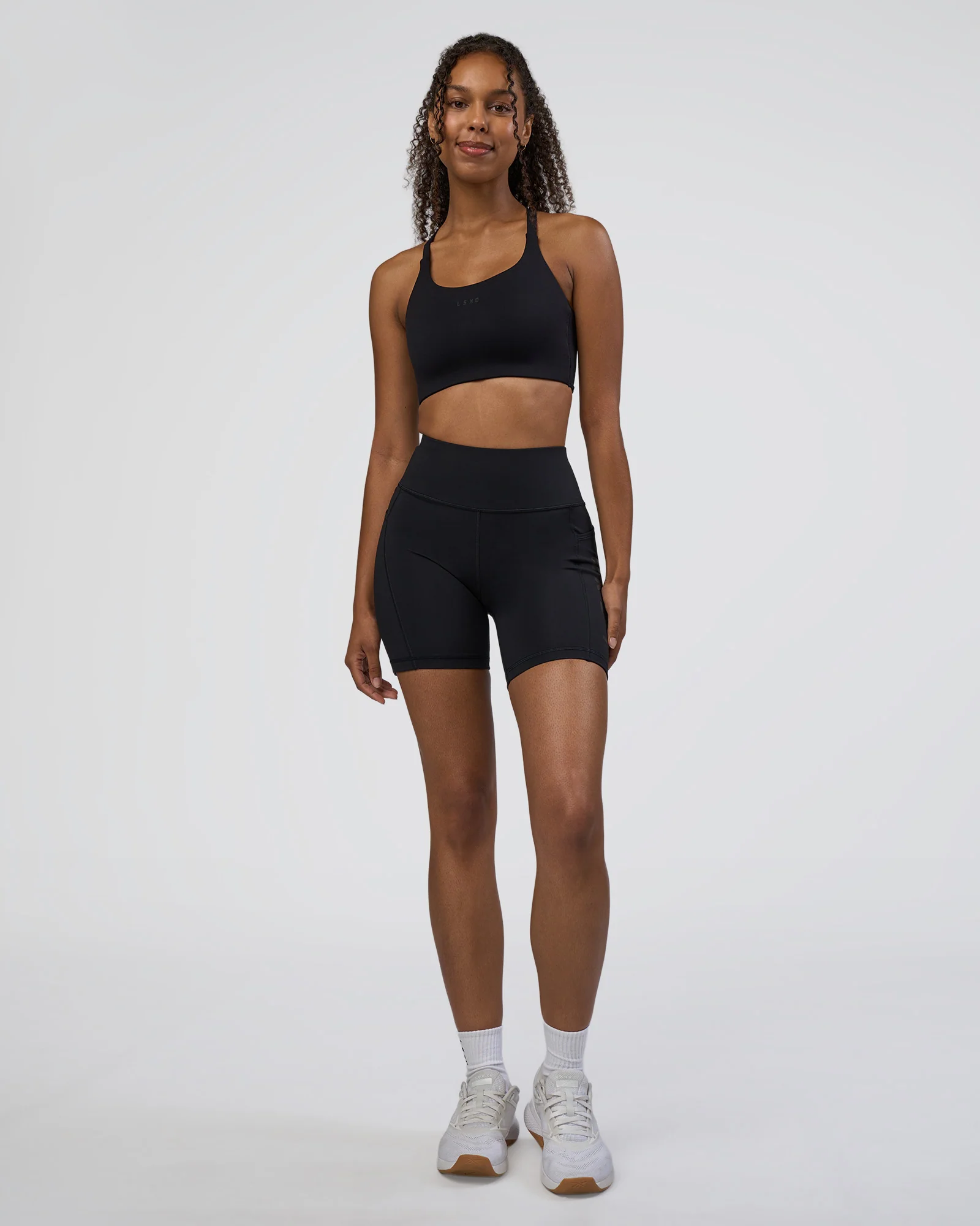 Rep Ultra High-Rise 6" Short Pockets - Black-Black