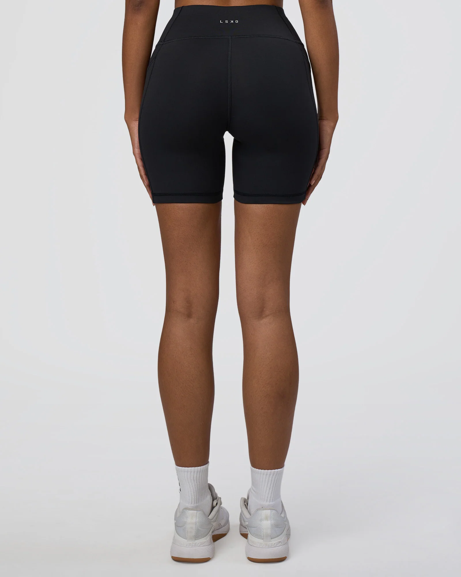 Rep Ultra High-Rise 6" Short Pockets - Black-Black