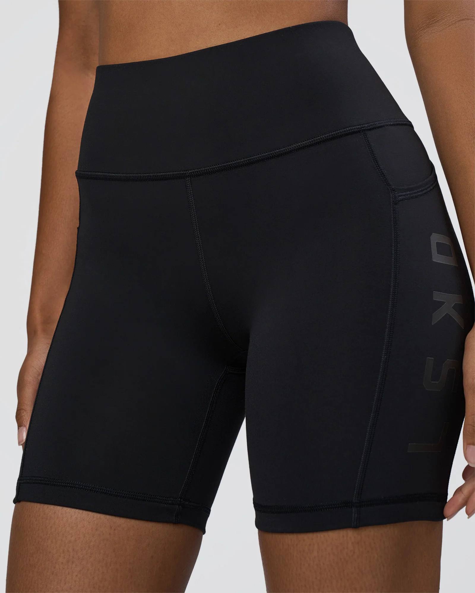 Rep Ultra High-Rise 6" Short Pockets - Black-Black