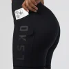 Rep Ultra High-Rise 6" Short Pockets - Black-Black