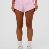 Accelerate 3" Mid-Rise Running Short - Candy Pink-Marshmallow