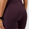 Fusion V-Contour Ultra High-Rise 6" Short Pockets - Midnight Plum