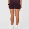 Fusion V-Contour Ultra High-Rise 6" Short Pockets - Midnight Plum