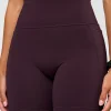 Fusion V-Contour Ultra High-Rise 6" Short Pockets - Midnight Plum