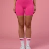 Fusion Ultra High-Rise 6" Short Pockets - Ultra Pink