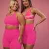 Fusion Ultra High-Rise 6" Short Pockets - Ultra Pink