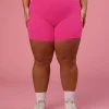 Fusion Ultra High-Rise 6" Short Pockets - Ultra Pink