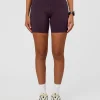 Rep Ultra High-Rise 6" Short Pockets - Midnight Plum-Marshmallow