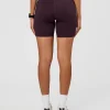 Rep Ultra High-Rise 6" Short Pockets - Midnight Plum-Marshmallow