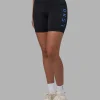 Rep Ultra High-Rise 6" Short Pockets - Black-Power Cobalt