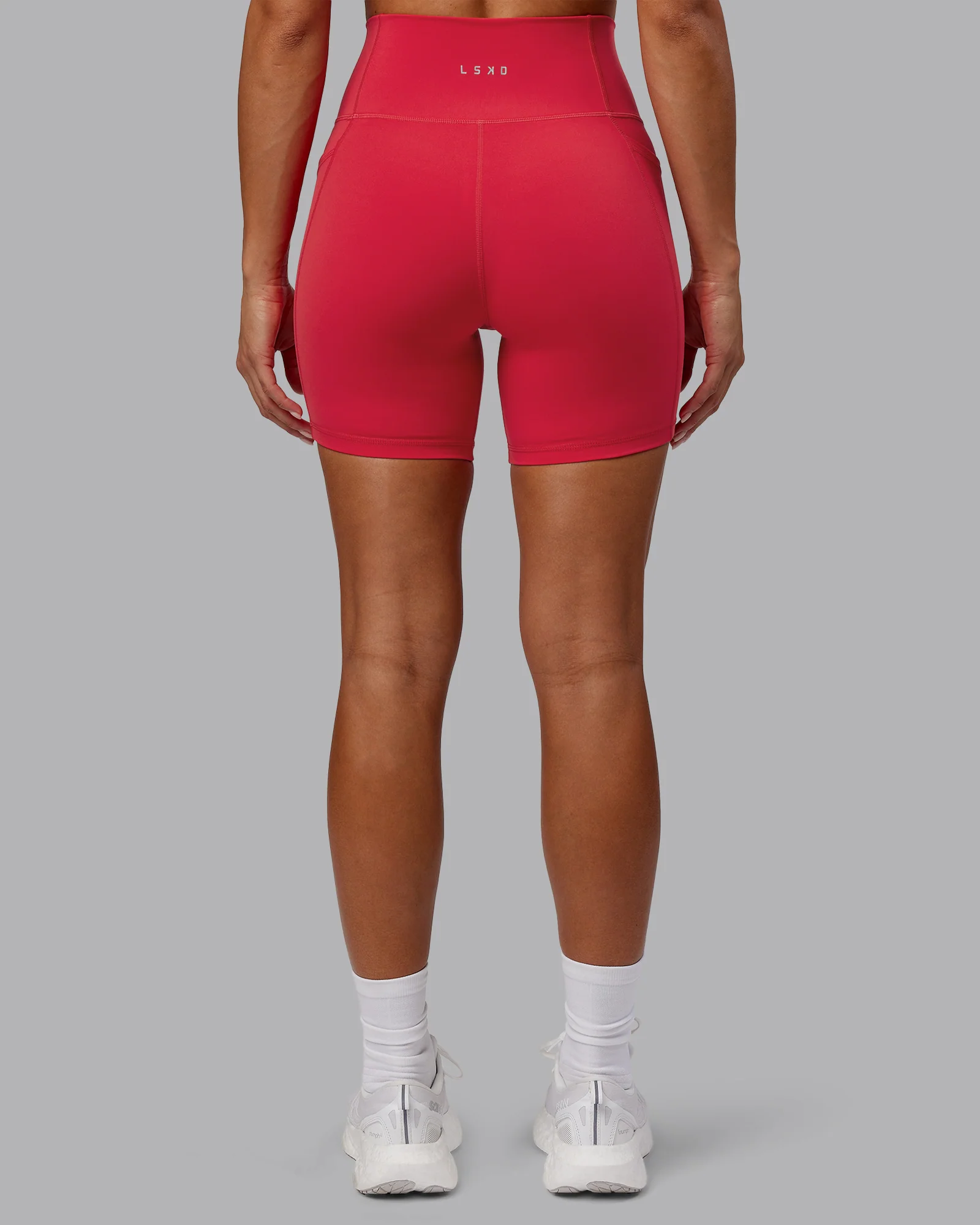 O.G. Fusion Ultra High-Rise 6" Short Pockets - Scarlet