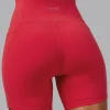 O.G. Fusion Ultra High-Rise 6" Short Pockets - Scarlet