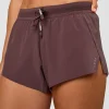 Accelerate 3" Mid-Rise Running Short - Cocoa Powder