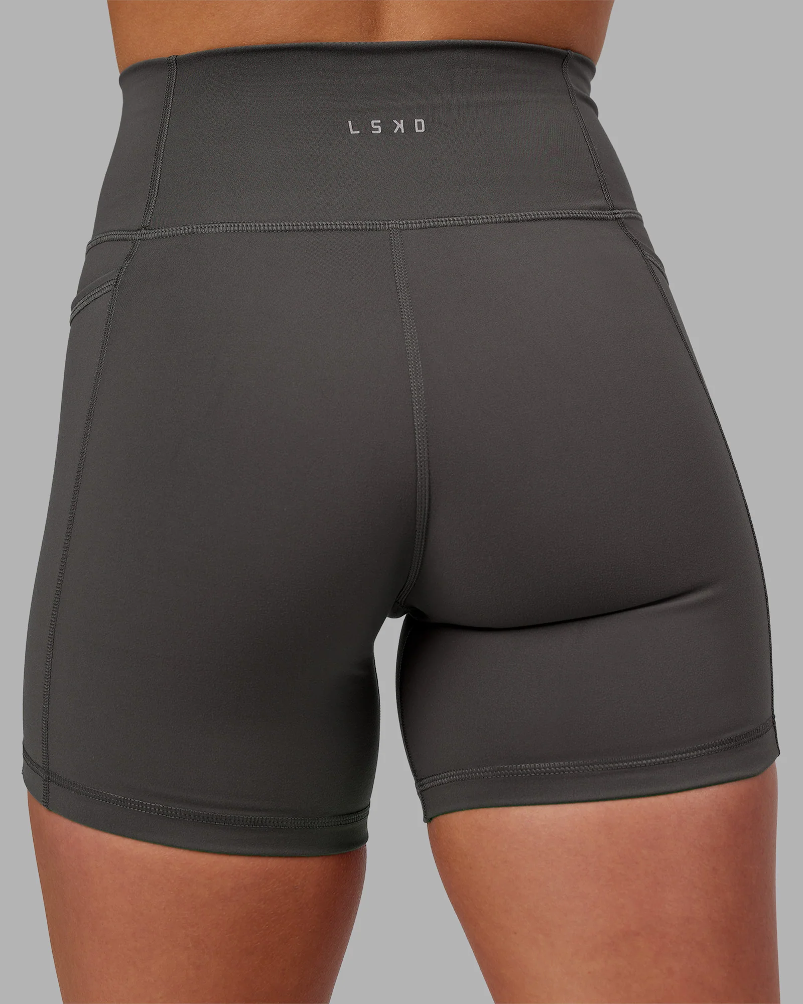 Fusion Ultra High-Rise 6" Short Pockets - Dark Storm