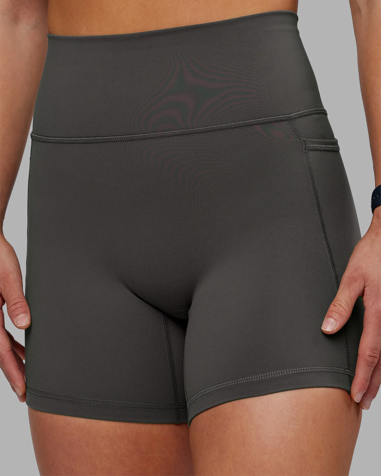 Fusion Ultra High-Rise 6" Short Pockets - Dark Storm