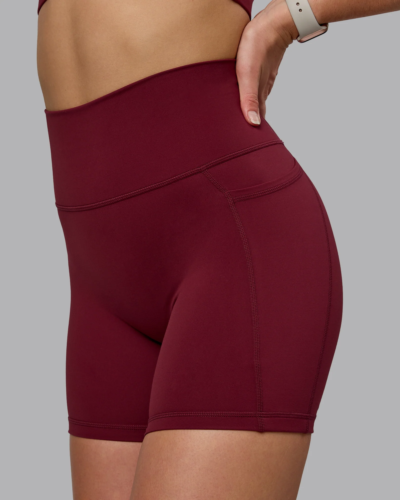 10500-fusion-ultra-high-rise-6-short-pockets-cordovan-6.webp Fusion Ultra High-Rise 6" Short Pockets - Cordovan
