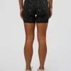 Fusion Icon Ultra High-Rise 6" Short Pockets - Energy Print Black