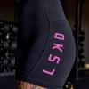 Rep Ultra High-Rise 6" Short Pockets - Black-Ultra Fuchsia