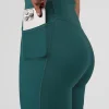 Elixir Ultra High-Rise 6" Short Pockets - Transformative Teal