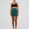 Elixir Ultra High-Rise 6" Short Pockets - Transformative Teal