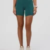 Elixir Ultra High-Rise 6" Short Pockets - Transformative Teal